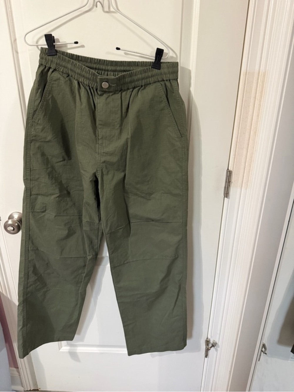 NWT YoungLA Men's Olive Green Utility Cargo Pants - Size Medium